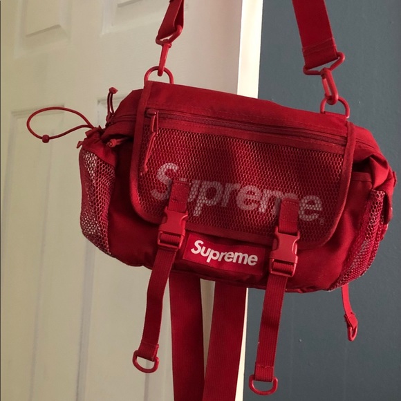 supreme waist bag ss20 red